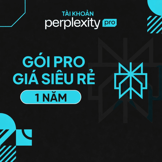 Tài Khoản Perplexity Pro 1 năm - Riêng Tư - Bảo Hành